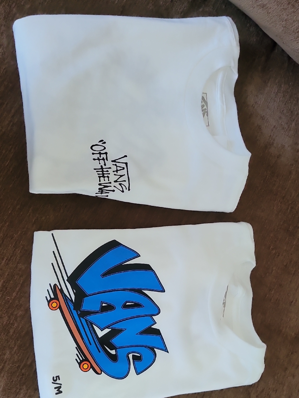 Vans White Short Sleeve Kids Tees[2]